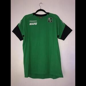 MEN KAPPA FC SASSUOLO 2017/2018 POLO SOCCER FOOTBALL SHIRT JERSEY MAILLOT SZ XXL